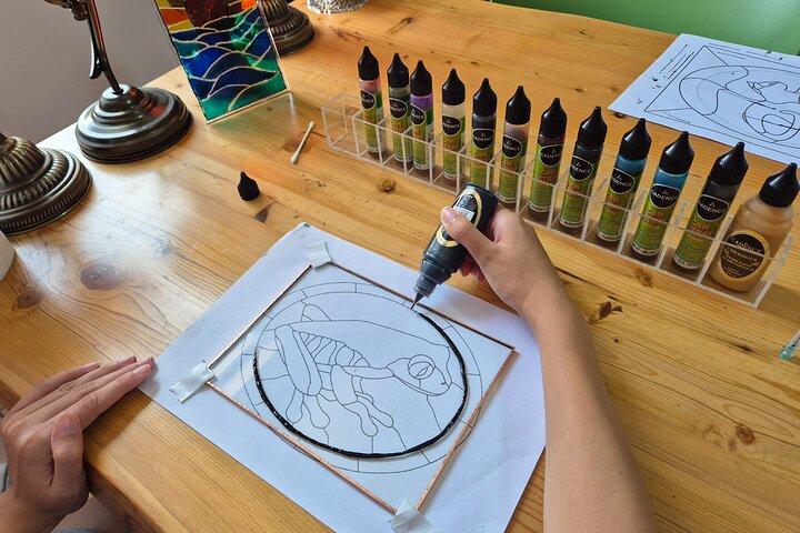 Istanbul Traditional Stained Glass Painting Workshop