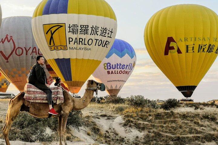 Cappadocia Camel Riding Tour Sunrise, Daytime or Sunset