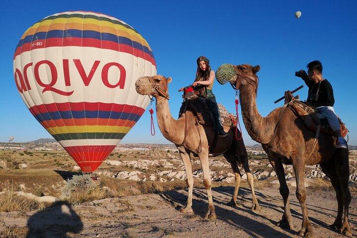 Cappadocia Camel Riding Tour Sunrise, Daytime or Sunset