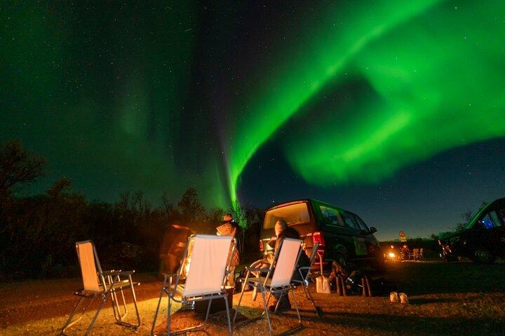 Northern Lights Tour, Photo, Toilet, Meal, Skycam in Mbus