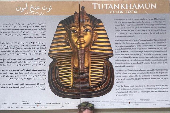 Cairo 8 Hour Private Tour of Pyramids & Grand Egyptian Museum