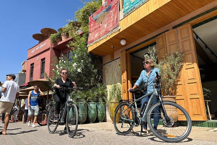 Visit Marrakech EN Electric Bike Medina Souks and Monuments