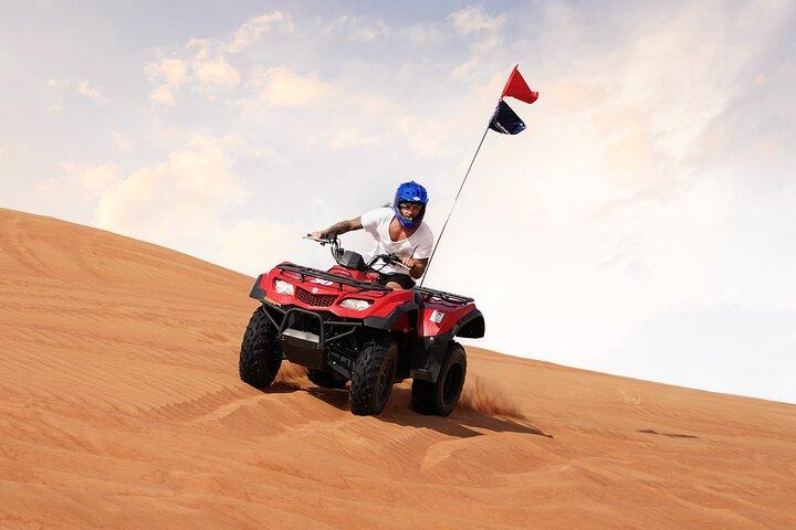 Dubai Desert Safari - Camel Ride, Sandboarding & Quad Bike
