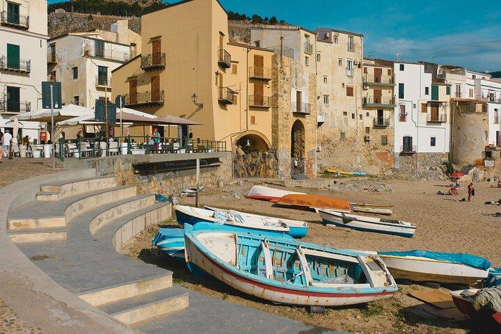 Palermo Day Tour to Cefalù and Monreale with Optional Boat Trip