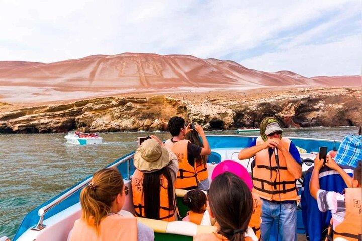 Ica Paracas and Huacachina Sandboarding Tour from Lima