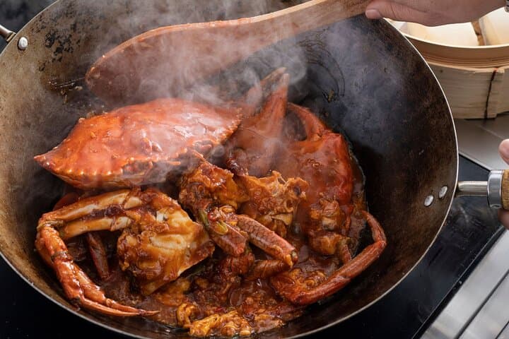 Sydney Fish Market: Singapore Chilli Mud Crab Cooking Class