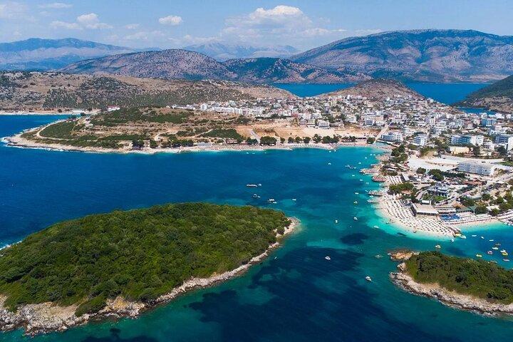 From Tirana/Durres/Golem: Saranda, Ksamil and Blue Eye Day Trip