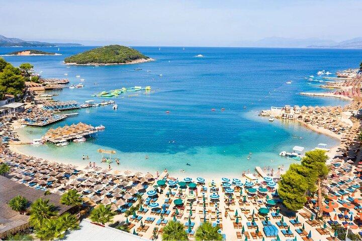 From Tirana/Durres/Golem: Saranda, Ksamil and Blue Eye Day Trip