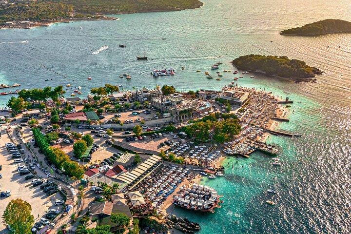 From Tirana/Durres/Golem: Saranda, Ksamil and Blue Eye Day Trip