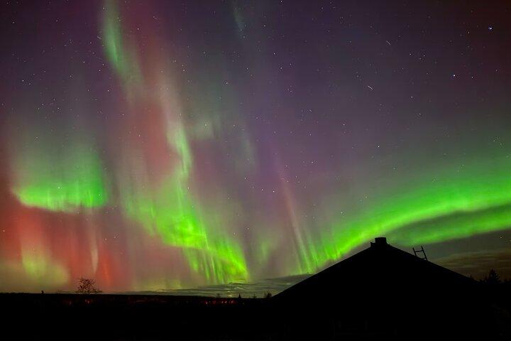 Aurora BBQ in the Private Place in Rovaniemi