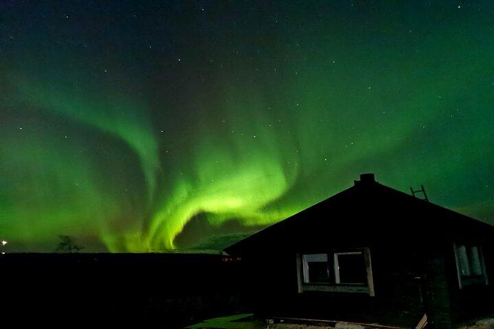 Aurora BBQ in the Private Place in Rovaniemi