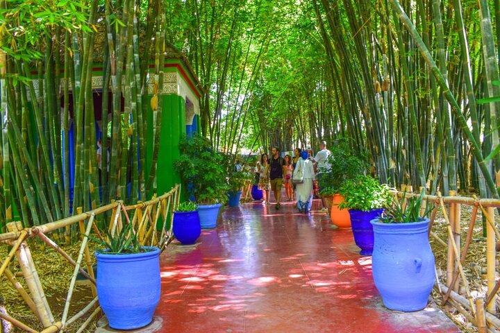 Combo, majorelle garden, berber & St Laurent round trip & tickets