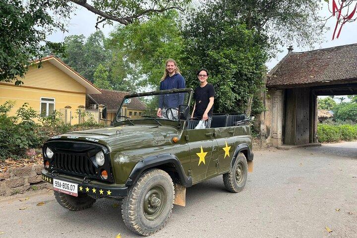 From Hanoi: Explore Hidden Gems of Duong Lam with Jeep Tour