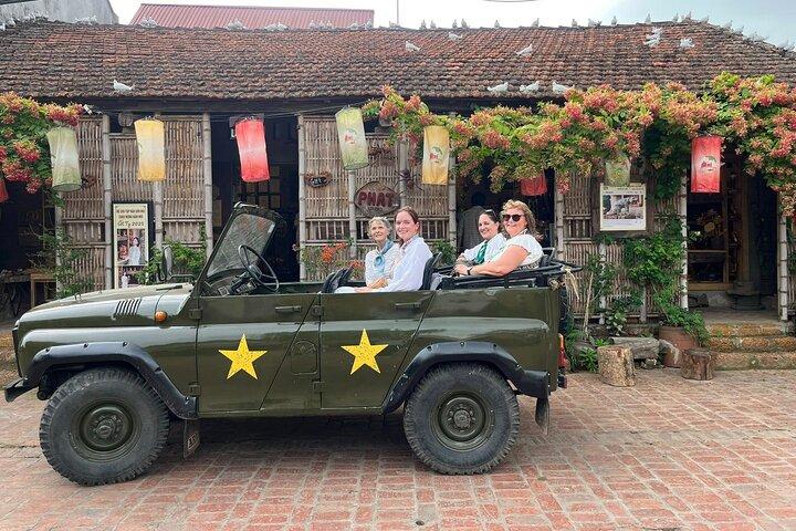 From Hanoi: Explore Hidden Gems of Duong Lam with Jeep Tour