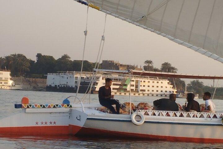 Sunset Felucca Sailing Boat Ride Pick-up And H Drinks