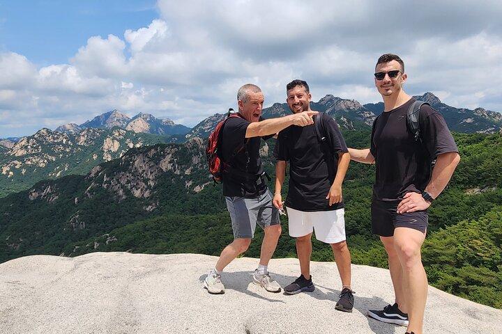 Hike and Explore the Wonder of Bukhansan National Park with hiking professional(including Lunch)
