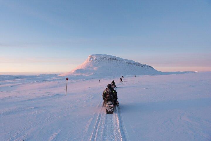 Snowmobile Adventure to 3-Country Border