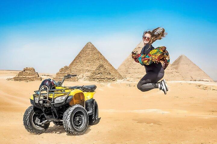 Half-Day Tour to Giza Pyramids & Sphinx with Camel Ride & ATV