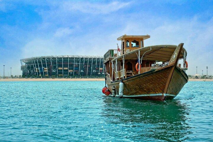 Doha: Traditional Dhow Cruise Tour with Dinner on board
