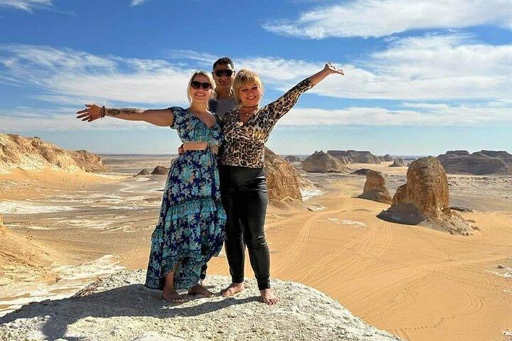 black & white desert oasis tour 2 days 1 night camping and safari