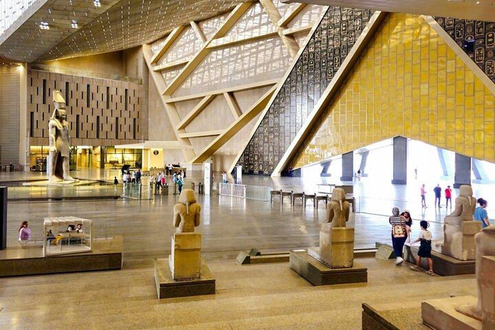 Giza Pyramids and Grand Egyptian Museum Private Experience