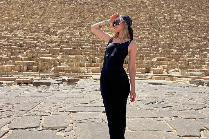 Giza Pyramids Adventure with Camel ride & Dinner Cruise
