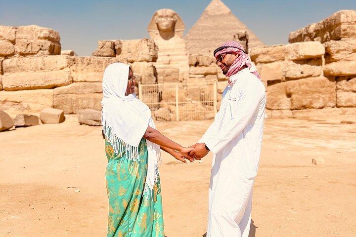 Giza Pyramids Adventure with Camel ride & Dinner Cruise