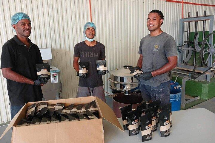 Kava Factory Tour and Flavored Kava Tasting Experience