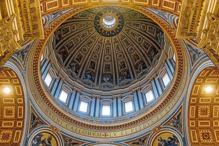 Vatican: St.Peter's Basilica Host with option Dome and Audioguide