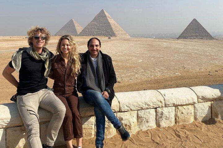 Day Tour To Giza Pyramids & Sphinx & Grand Egyptian Museum&Bazzar