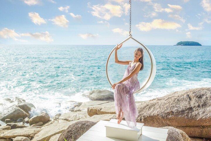 Phuket Rock Beach Swing Instagram Photo Spot and Ocean View