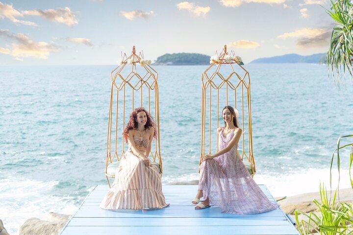 Phuket Rock Beach Swing Instagram Photo Spot and Ocean View