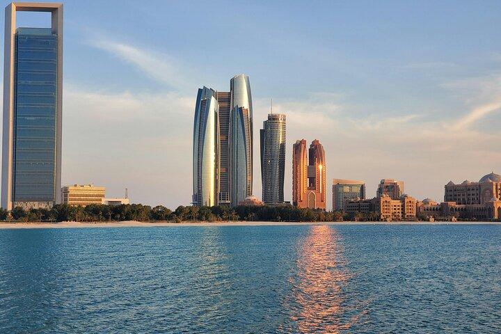 Private Night Transit Tour Grand Mosque Corniche and More