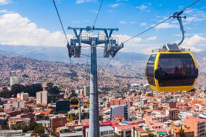 La Paz: Walking and Cable Car City Tour; Urban Experience