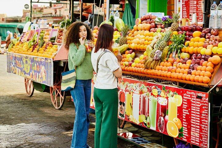 Marrakech Food Tasting Walking Tour with Dinner Included