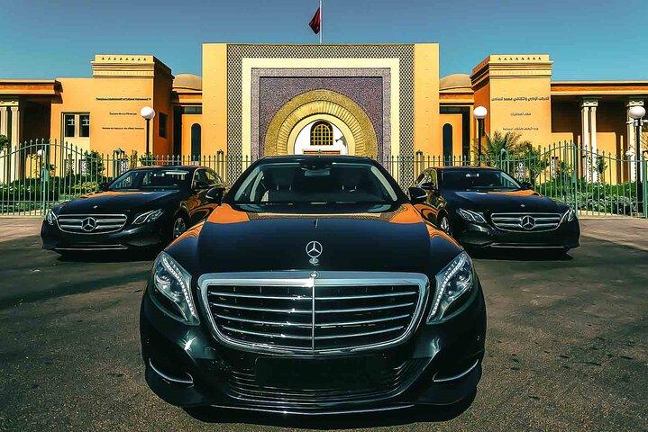 VIP Transfer Luxury Mercedes limo from Marrakech Airport Hotels