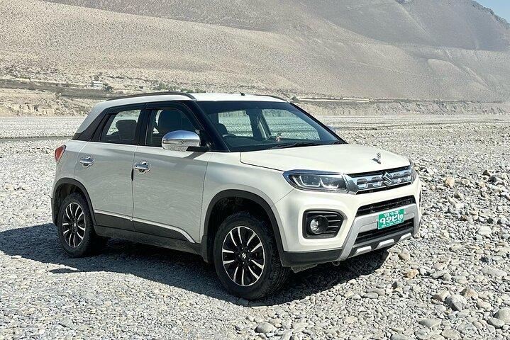 "Exclusive Private Transfer: Pokhara to Chitwan in a Luxury car"