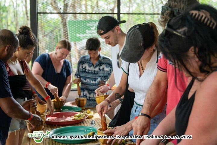 Khao Lak Elephant Sanctuary Walk with Hotel Transfer – 2 Hours