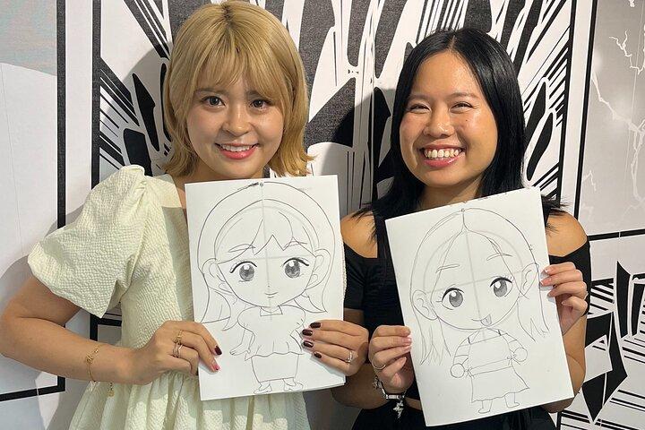 Tokyo Manga drawing workshop by pro-Manga artists