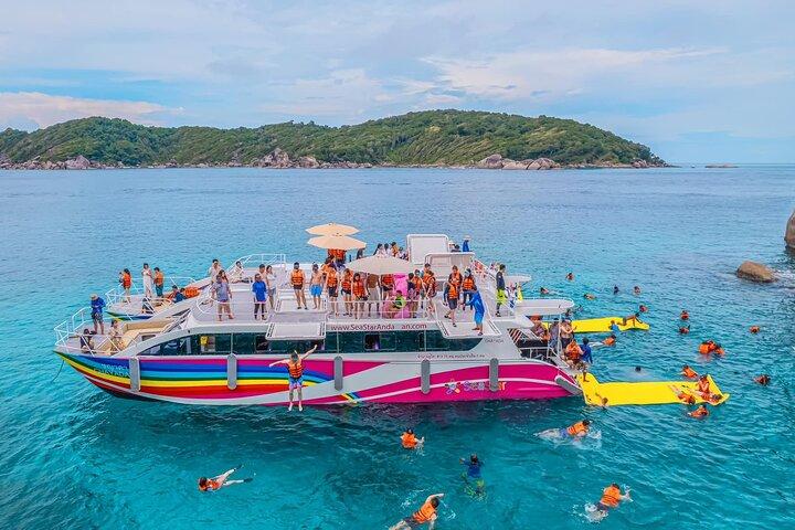 Lazy Similan Snorkeling by Speed Catamaran from Phuket