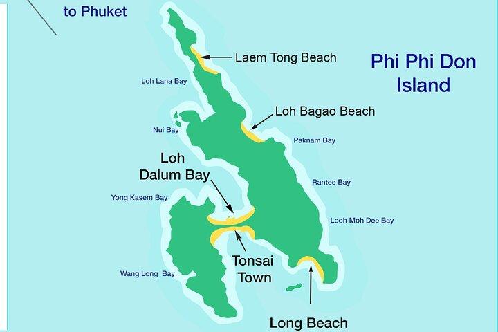 One Way Phi Phi Island Cruise with Gold Seats to/from Phuket