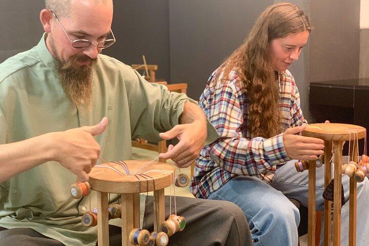 Kumihimo Braiding Workshop in Kyoto