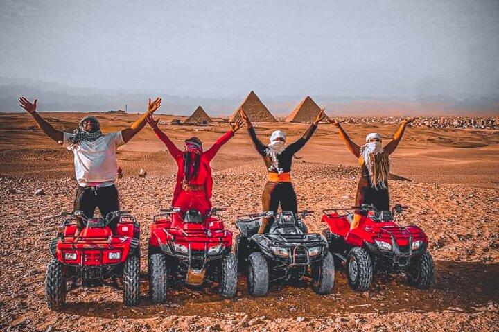 Giza Pyramids & the Sphinx with Camel Ride & ATV Bike Adventure !