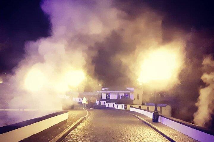 Furnas: Dona Beija NIght Thermal Pool Experience with Tickets