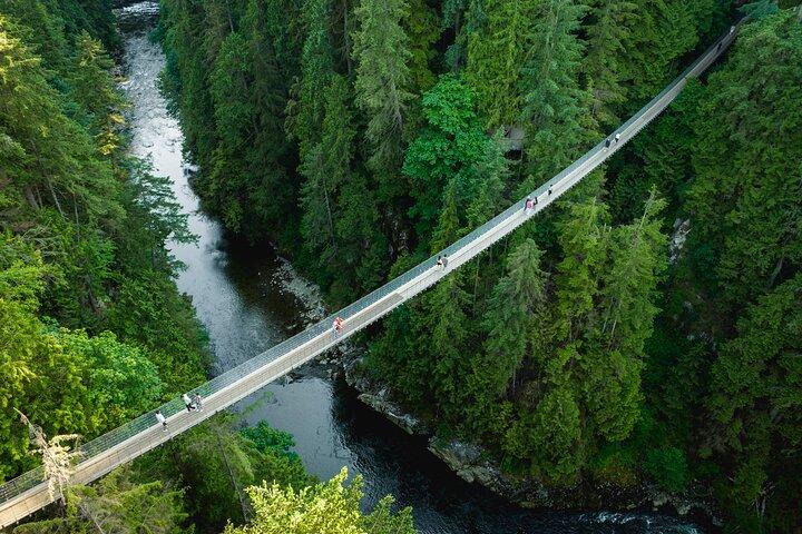 Capilano Suspension Brid, Lynn Canyon Park + 4 more sights Tour