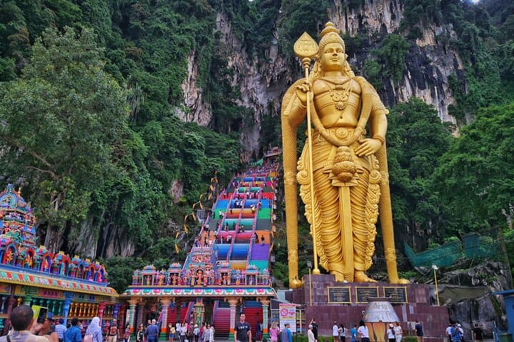 Batu Caves Twilight and Little India Evening Tour