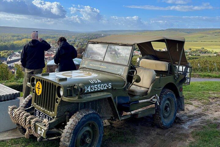 Jeep tour in the Champagne Vineyard with tasting