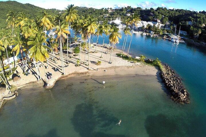 Castries to Marigot Bay 3 hour Land and Sea Tour