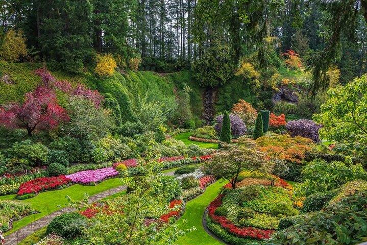 Victoria and Butchart Gardens Tour with Gulf Island Ferry