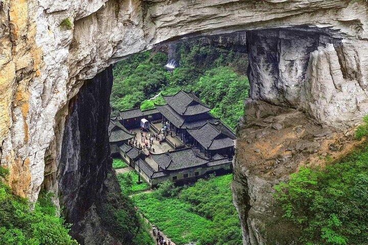 Chongqing Private 1-Day: Natural Stone Bridge&Fairy Mountain Park